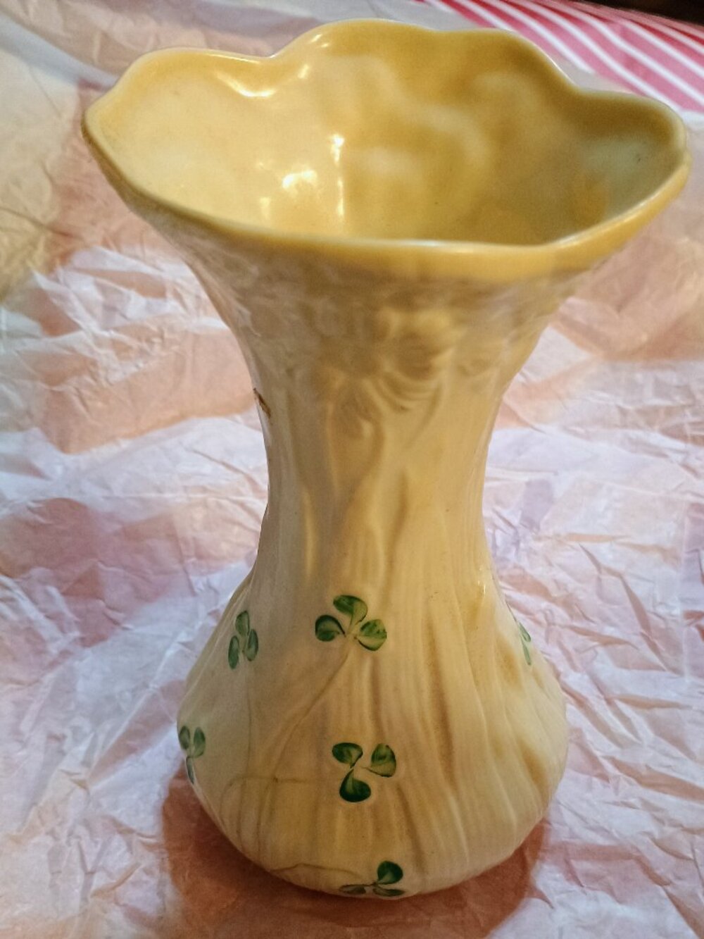 Vintage Belleek Vase 6th edition